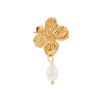 Fiore hoop gold