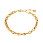 Locked bracelet gold