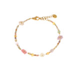 Tutti frutti bracelet gold
