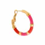 Red pink hoola hoop gold