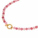 Candy snake necklace gold