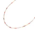 Sweet rainbow necklace gold