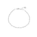 Terra white bracelet silver