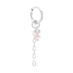 Coastal shine hoop silver