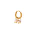 Sand dune hoop gold