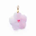 Fiore rosa charm gold