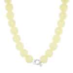 Bright side necklace silver